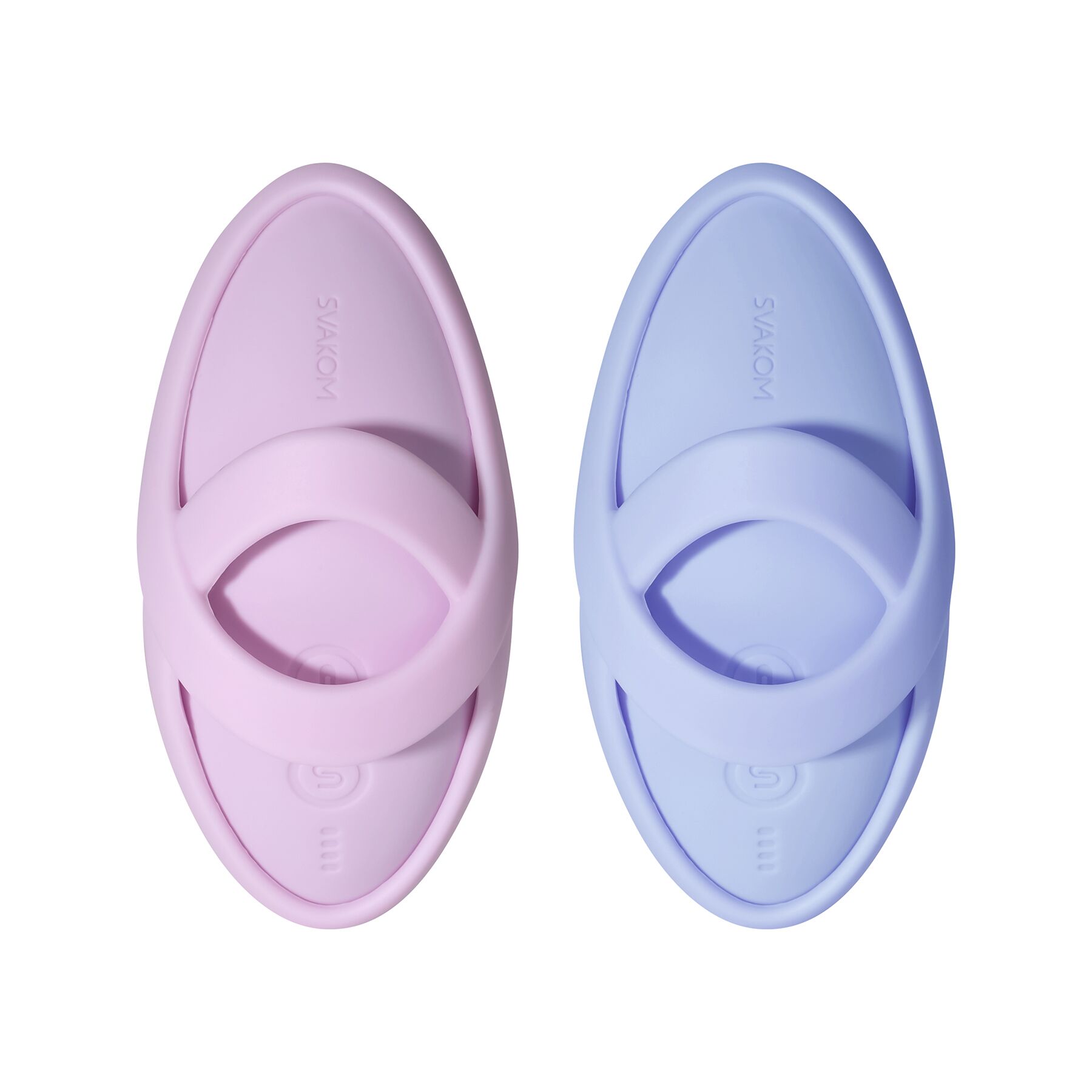 Смарт-вібратор для клітора Svakom Echo 2 Pink Lilac, підігрів до 38 °C, знімна насадка на палець