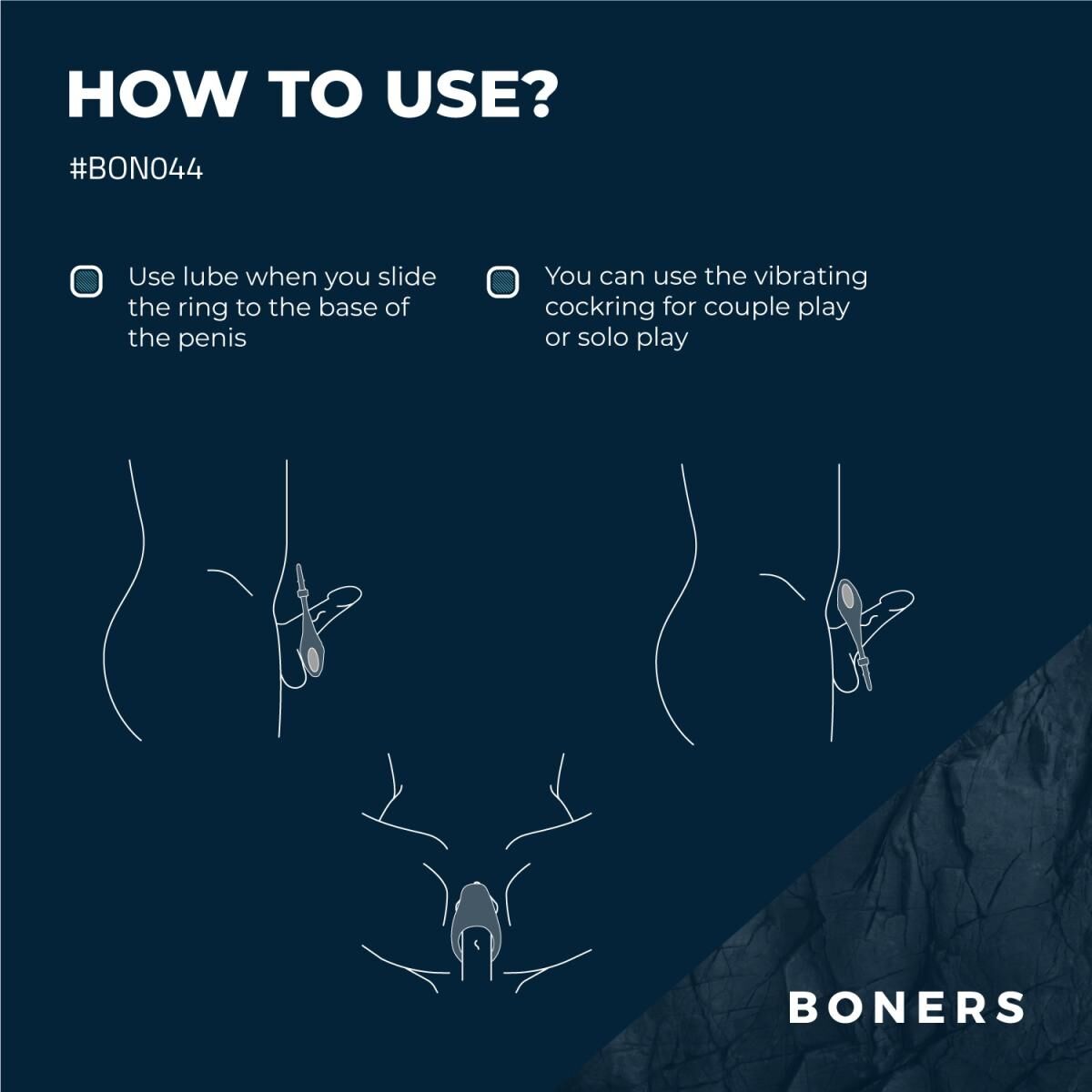 Ерекційне кільце Boners Adjustable Cockring