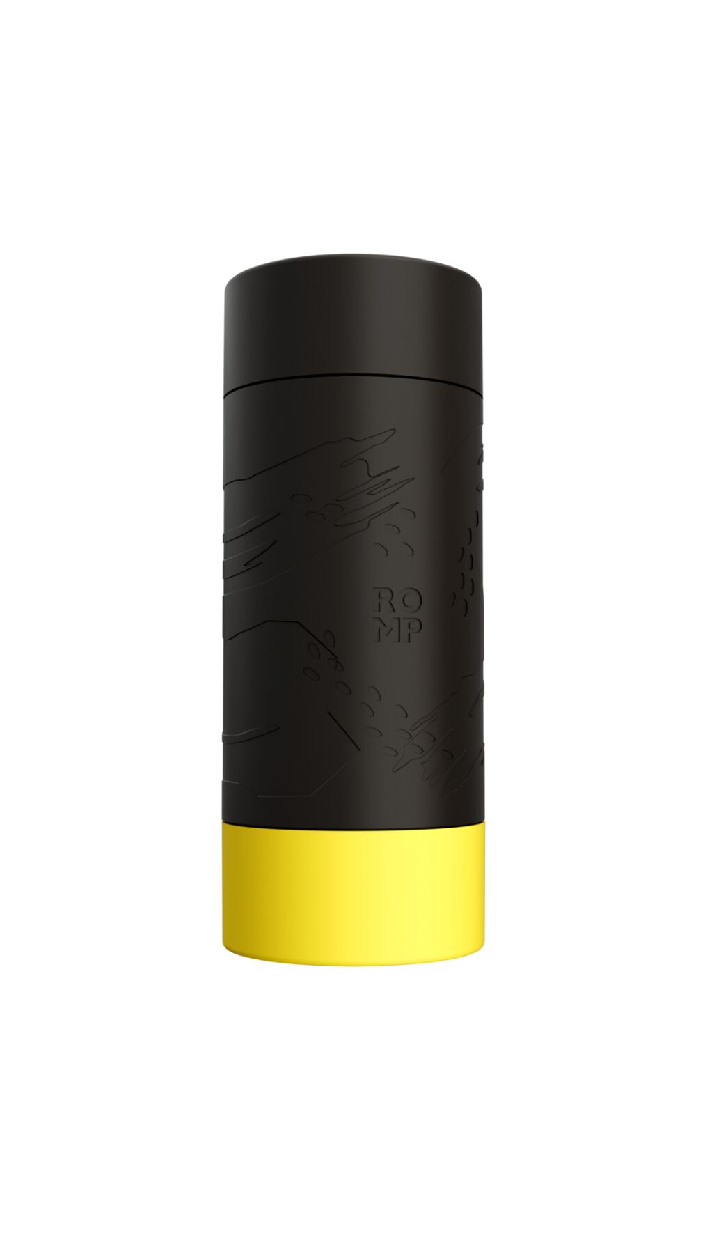 Мастурбатор з ефектом вакууму Romp Dash Black, багата текстура, багаторазовий