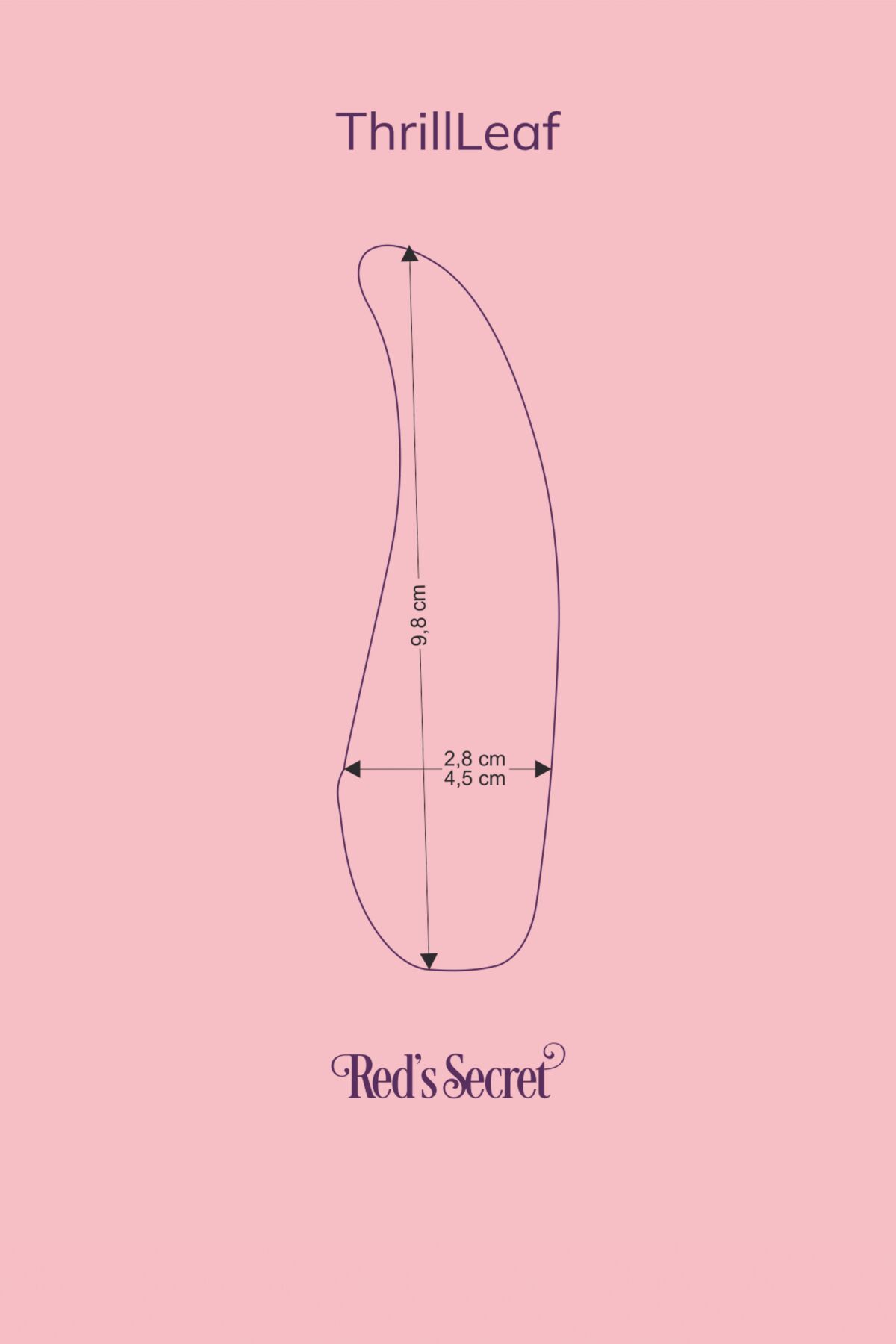 Вібратор-язичок FairyGasm ThrillLeaf blue