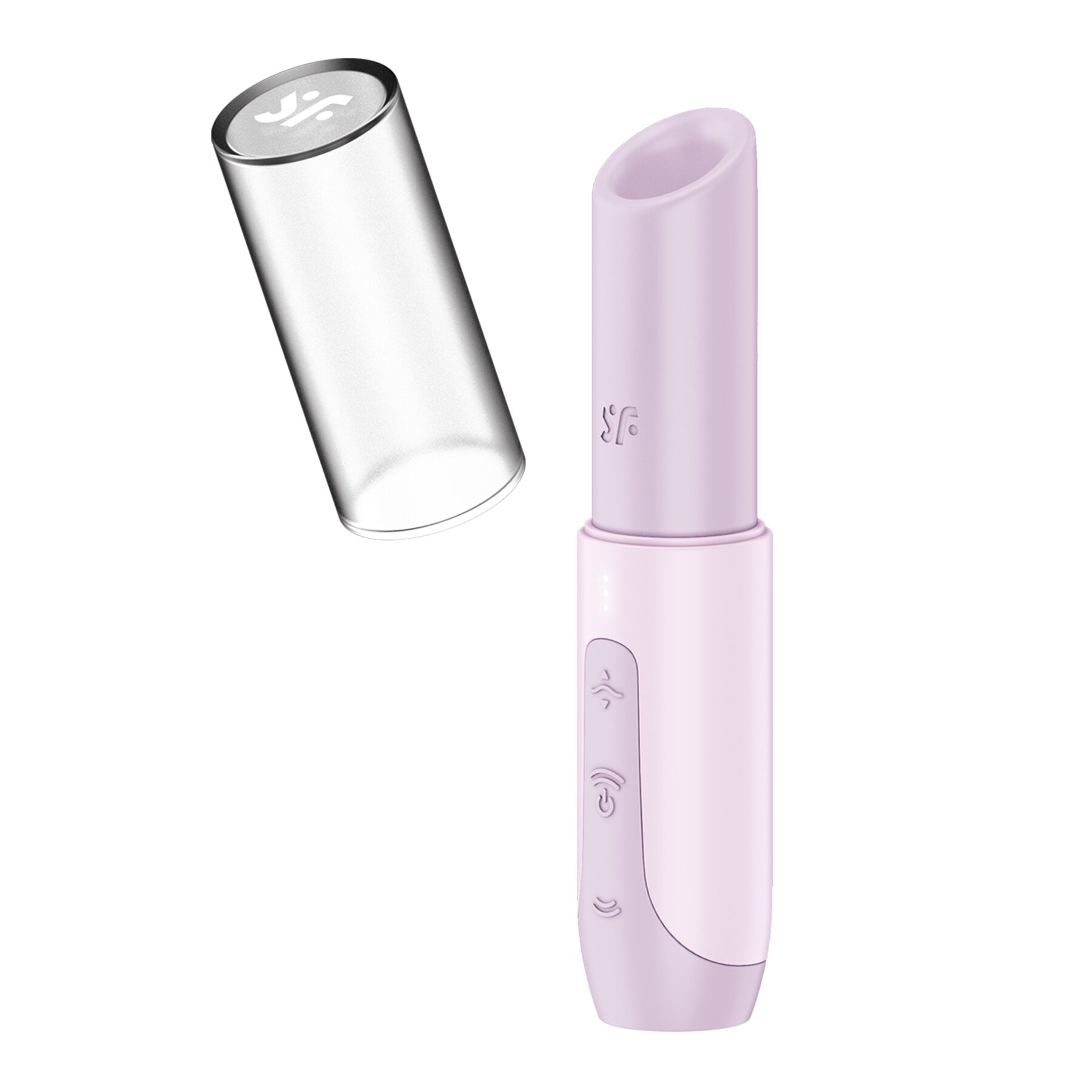 Вакуумний стимулятор Satisfyer Secret Kiss, магнітна технологія 3D Air Pulse, 30 режимів, кришечка