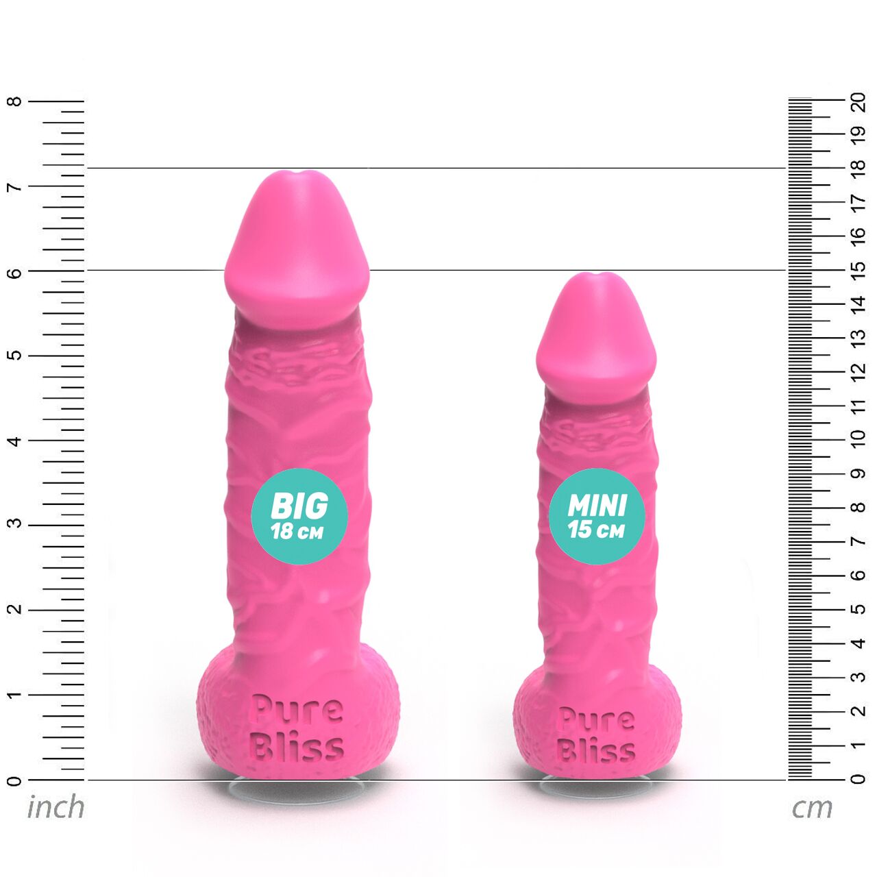 Мило у формі пеніса Pure Bliss MINI Pink, крафтове мило-член, натуральне