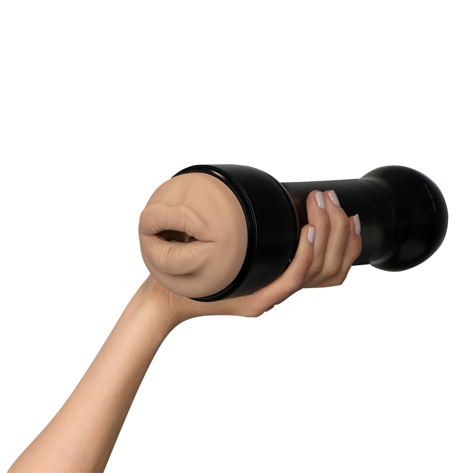 Мастурбатор-ротик Kiiroo FeelVictoria Mouth зі всмоктувальною інтерактивною насадкою PowerBlow Combo Set