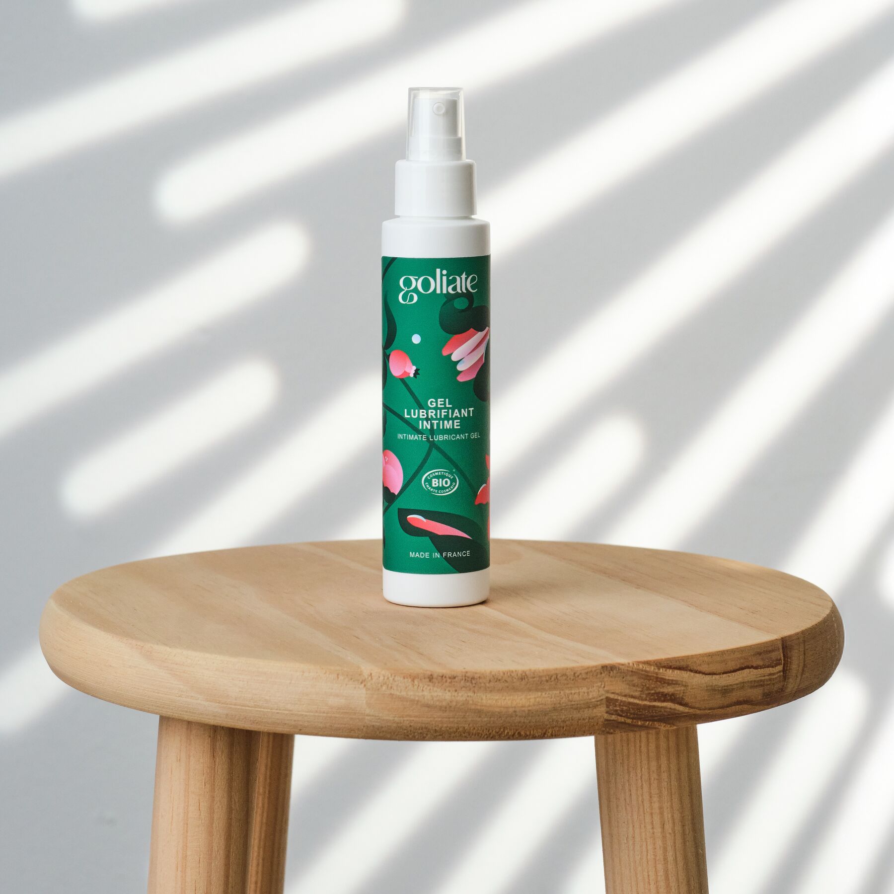 Гель-лубрикант Goliate Gel Lubrifiant Intime, 100 мл, екстракт червоних водоростей, веган-френдлі