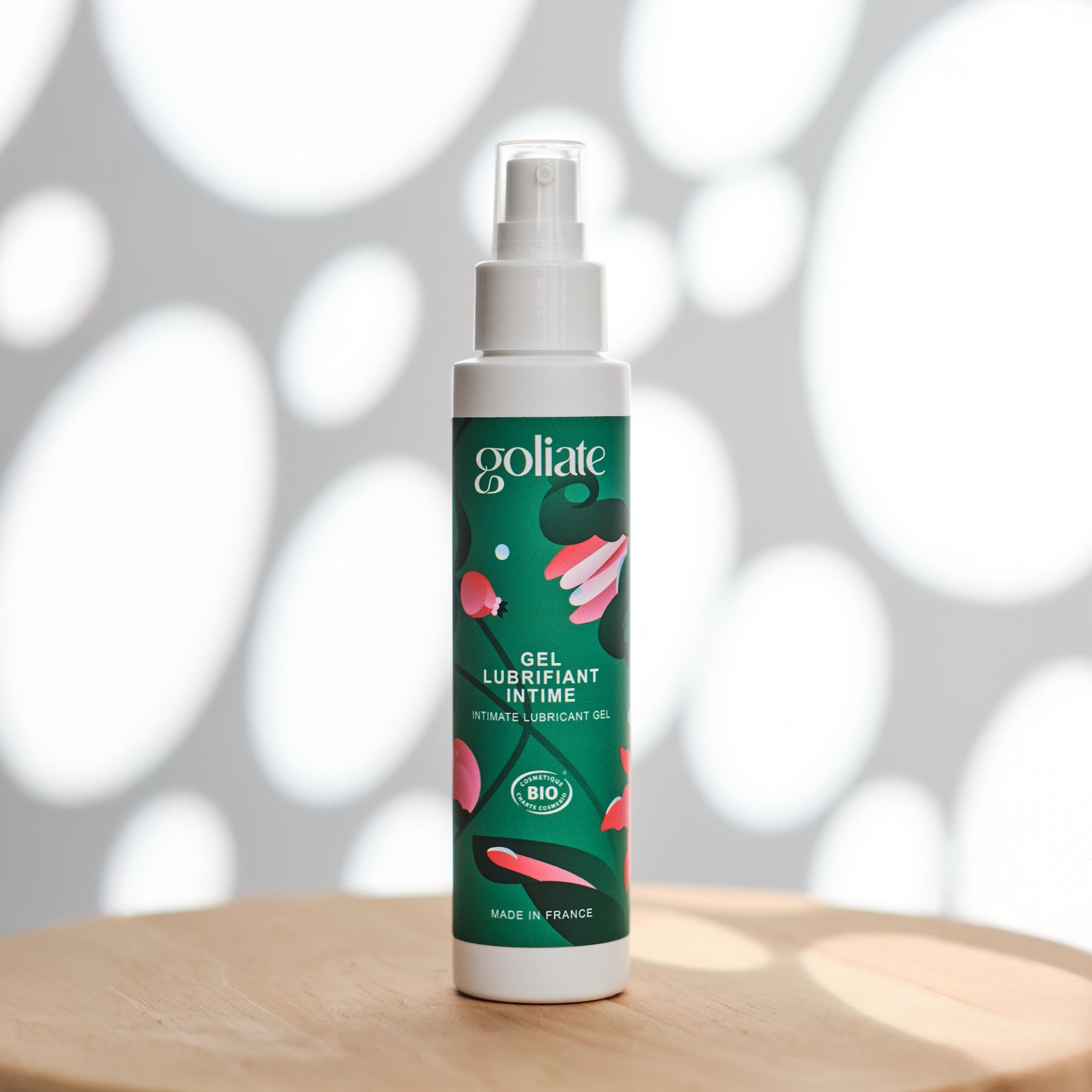 Гель-лубрикант Goliate Gel Lubrifiant Intime, 100 мл, екстракт червоних водоростей, веган-френдлі