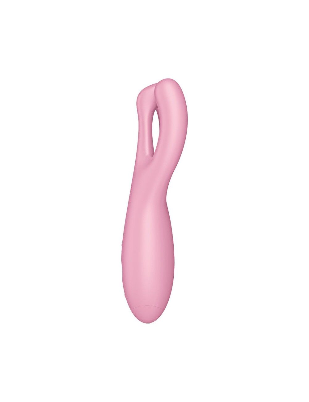 Кліторальний смарт-вібратор Satisfyer Threesome 4 Pink з трьома пальчиками