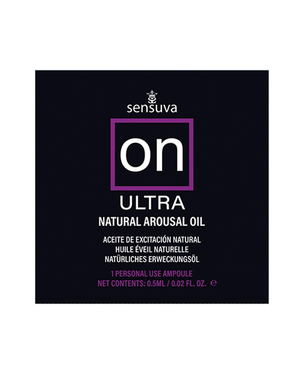 Пробник збудливого масла Sensuva - ON Arousal Oil for Her Ultra (0,5 мл)