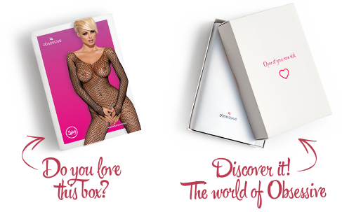 Сітчастий бодістокінг із довгим рукавом Obsessive Bodystocking N109 black S/M/L, чорний, комбінезон