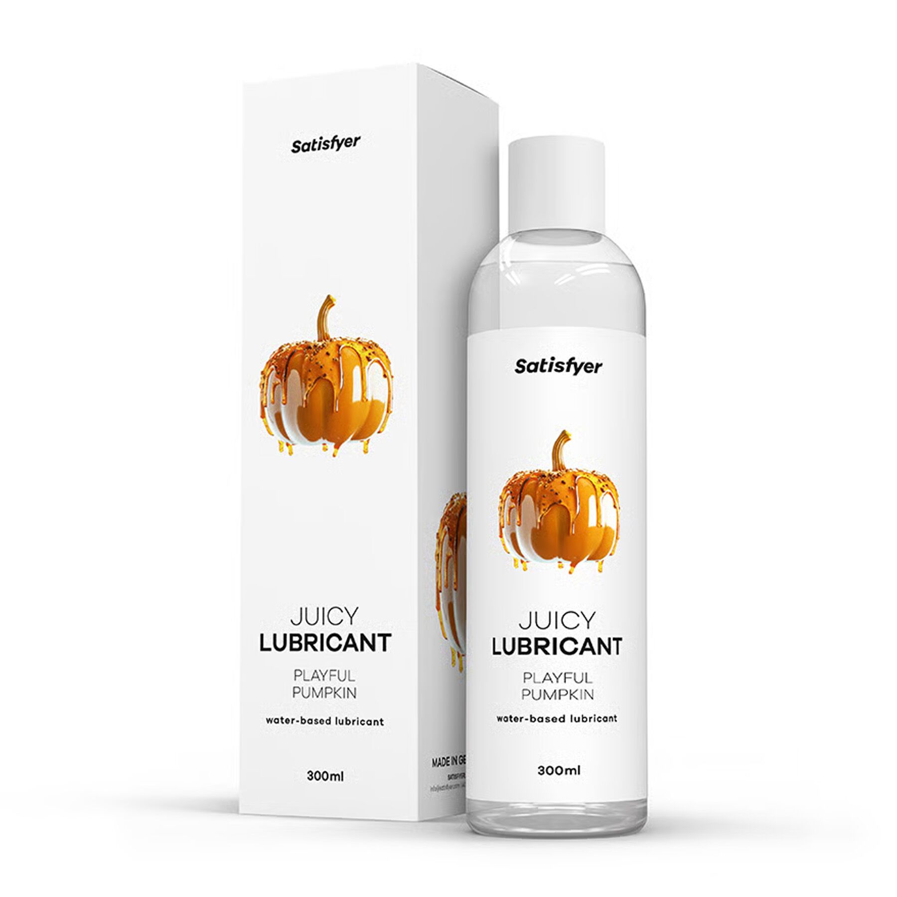 Лубрикант на водній основі Satisfyer Juicy Lubricant Playful Pumpkin water based 300 мл