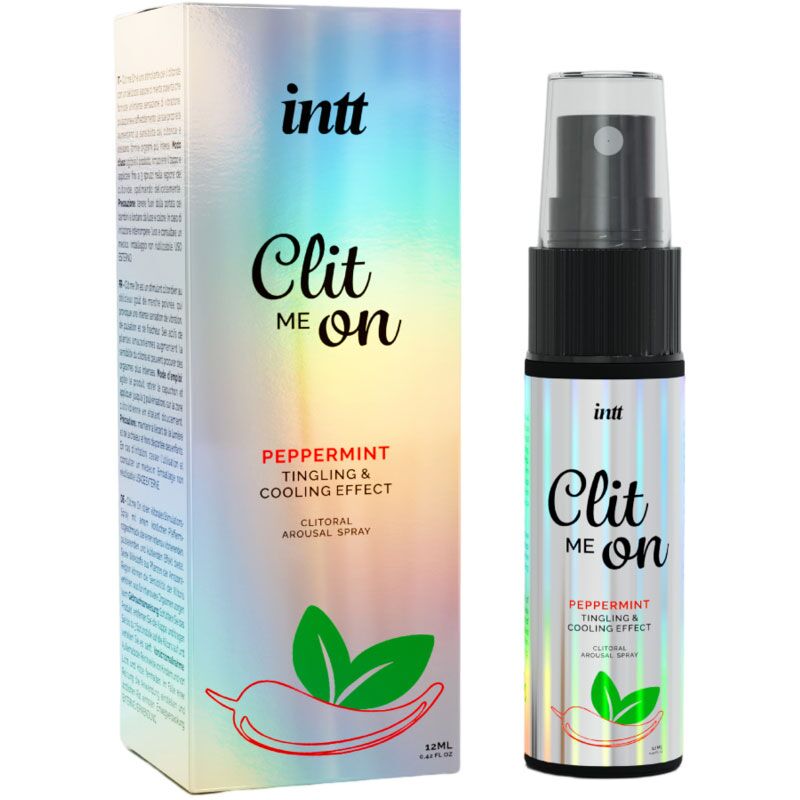 Збуджувальний спрей для клітора Intt Clit Me On Peppermint Cooling Effect 12мл охолоджувальний ефект