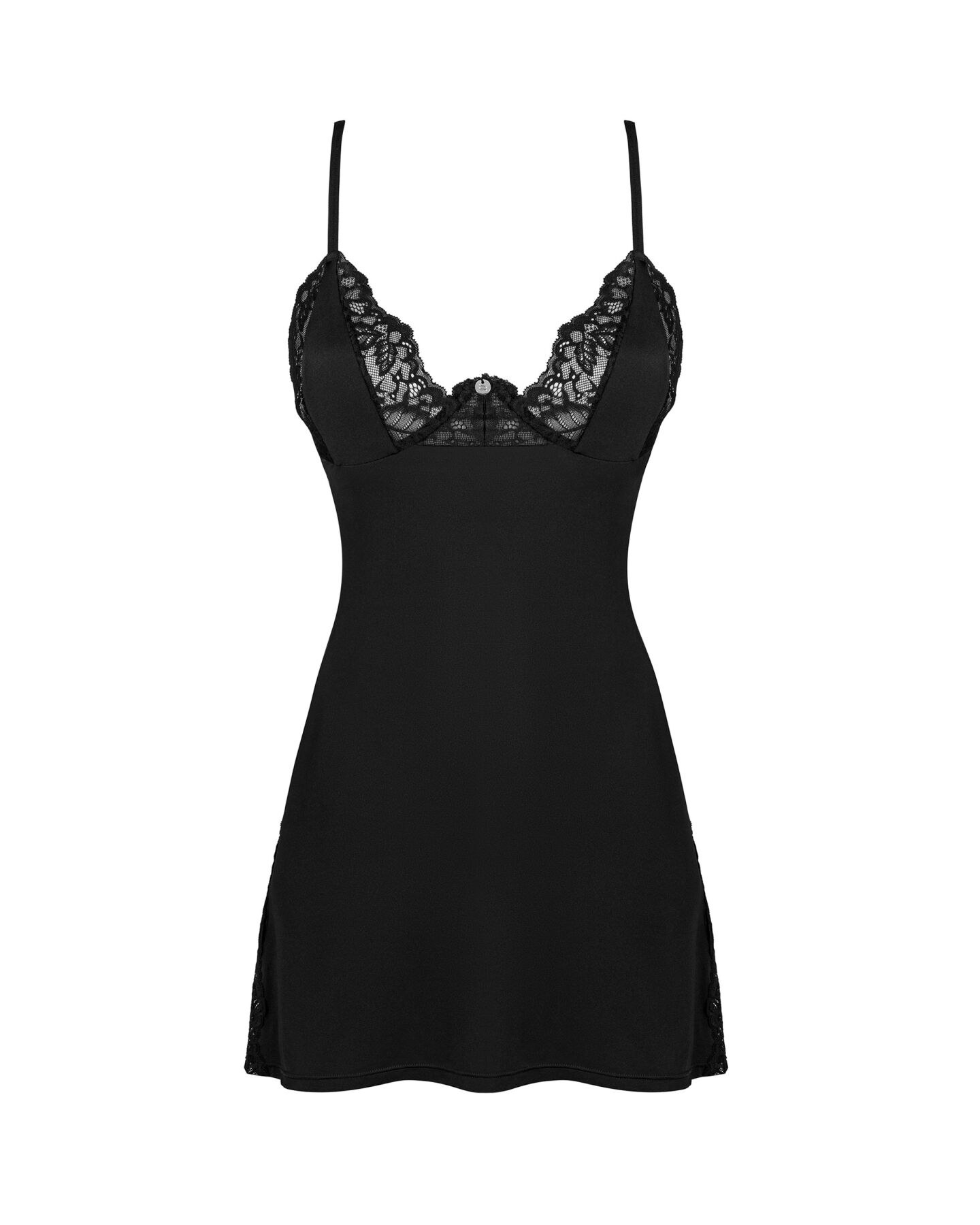 Сорочка Obsessive Bellastia chemise & thong M/L