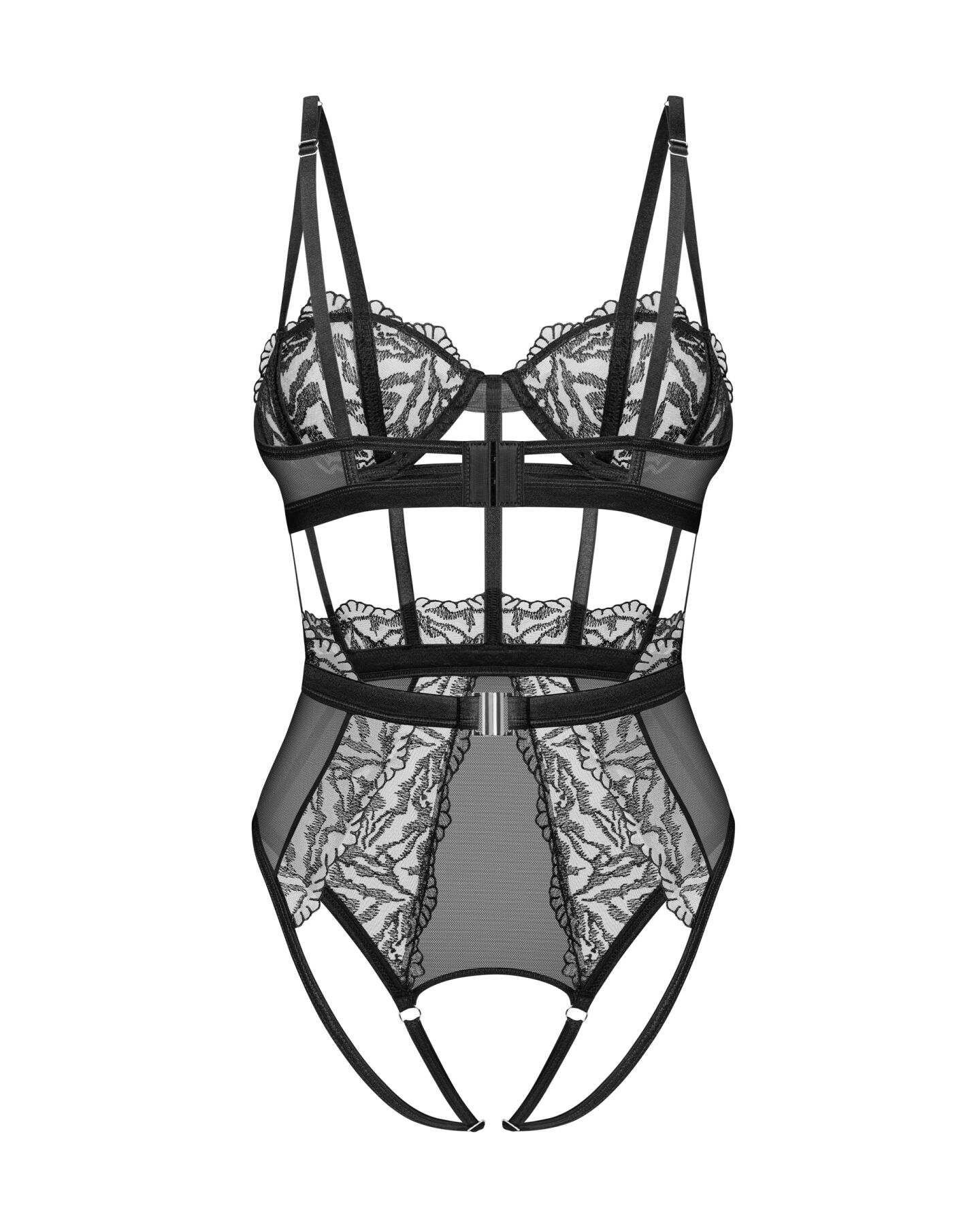 Боді Obsessive Hersis crotchless teddy S/M