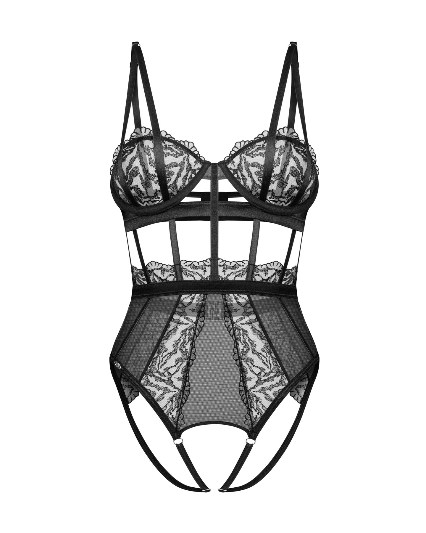 Боді Obsessive Hersis crotchless teddy S/M