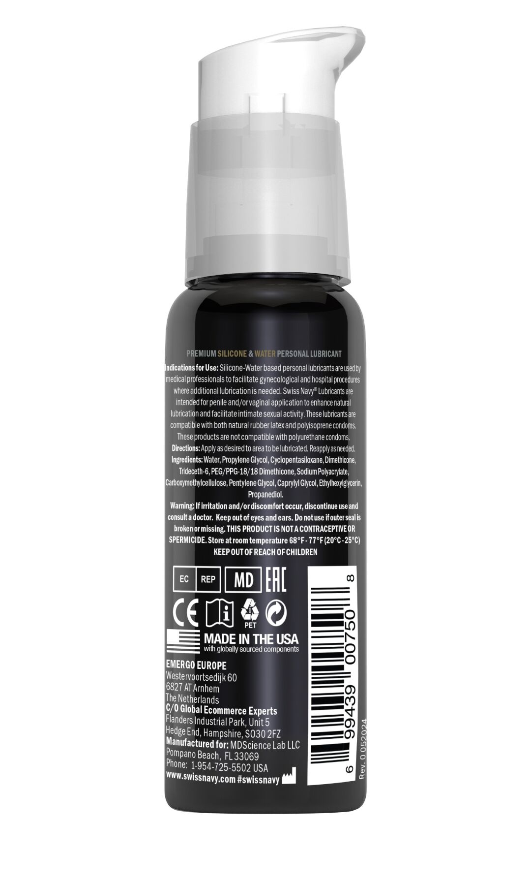 Лубрикант на комбінованій основі Swiss Navy Hybrid 29,5 мл