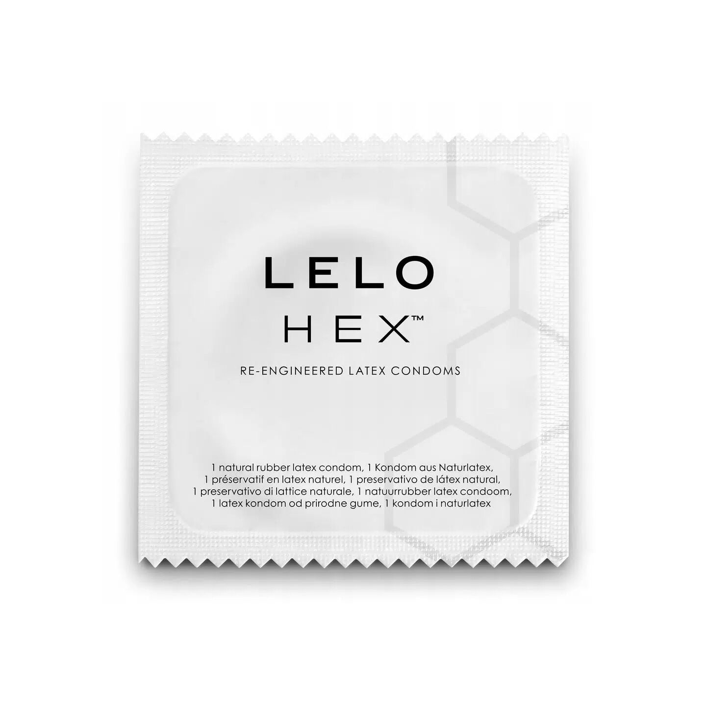 Презерватив LELO HEX Condoms Original Sachet
