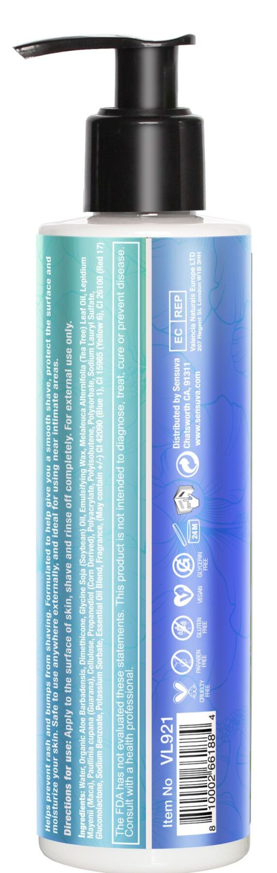 Крем для гоління Sensuva ELXYR Shaving Cream - Sweet Temptations (236 мл)