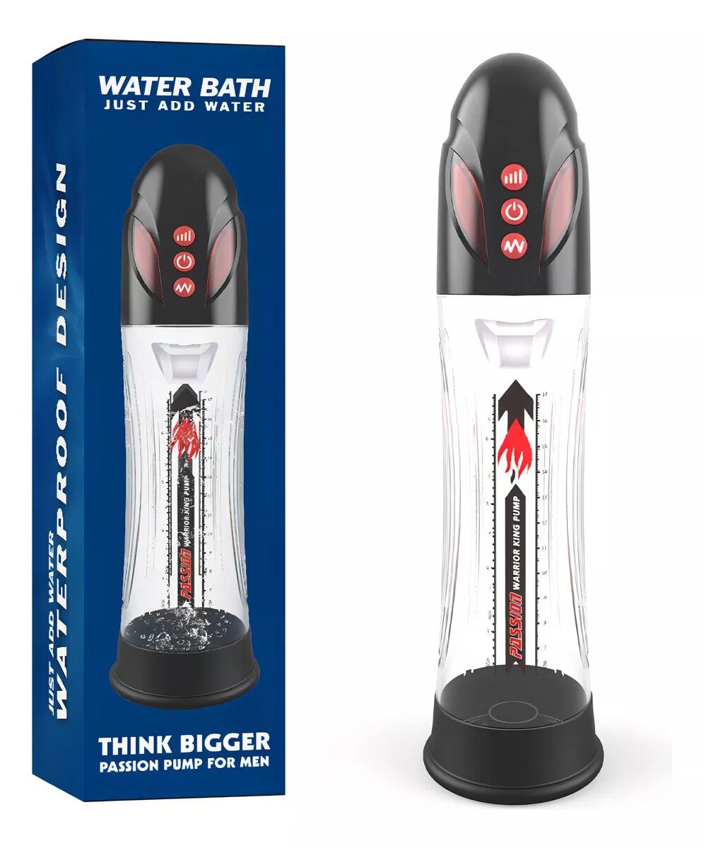 Автоматична гідропомпа 2в1 (вода/повітря) Water Bath, 2 режими, індикація рівня вакууму