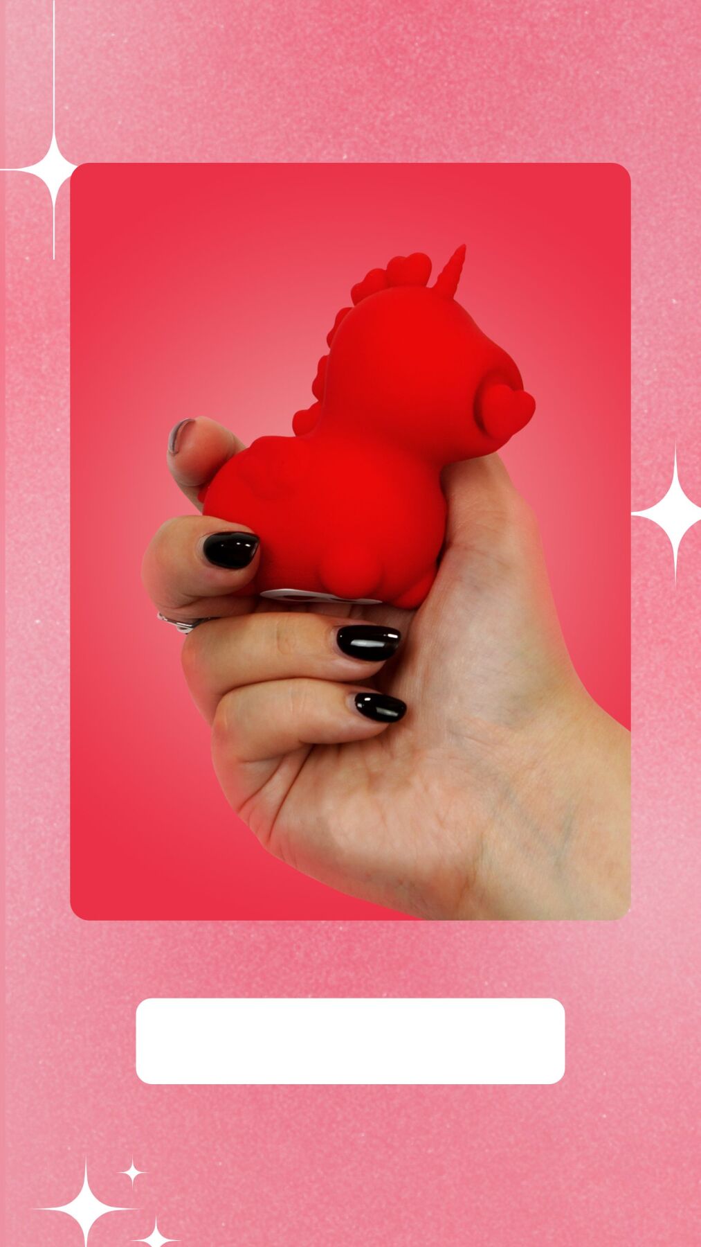 Вібратор-єдиноріжка Unihorn – Cupid's Beau, масажувальний язичок-сердечко