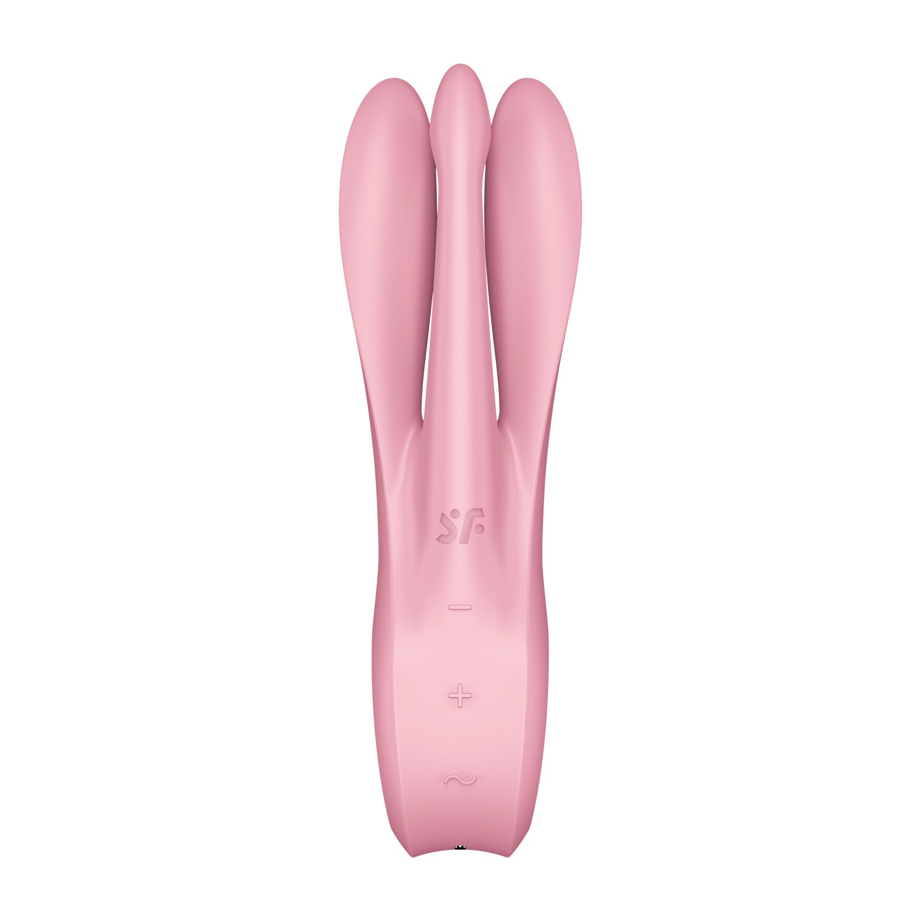 Кліторальний вібратор Satisfyer Threesome 1 Pink з трьома гнучкими пальчиками