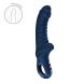 Вибратор для точки G Fun Factory TIGER Nightblue, ребристый, подходит для анальной стимуляции