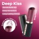 Вакуумный стимулятор Satisfyer Deep Kiss, магнитная технология 3D Air Pulse, 30 режимов, крышечка