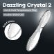 Двусторонний стеклянный дилдо Satisfyer Dazzling Crystal 2 Transparent