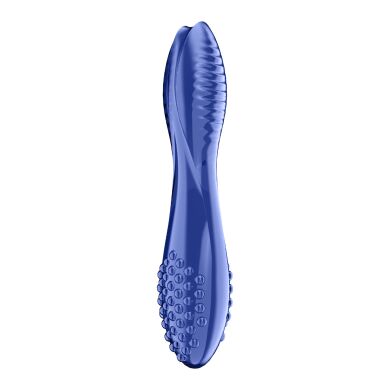 Двусторонний стеклянный дилдо Satisfyer Dazzling Crystal 2 Blue
