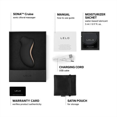 Звуковий стимулятор LELO SONA Cruise Black