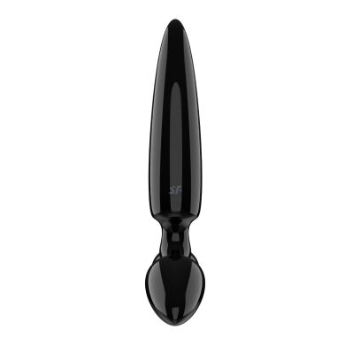 Трехсторонний стеклянный дилдо Satisfyer Triple Crystal 1 Black