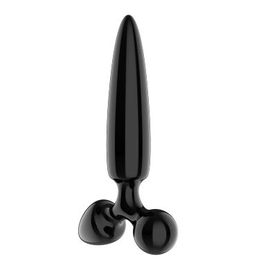 Трехсторонний стеклянный дилдо Satisfyer Triple Crystal 1 Black