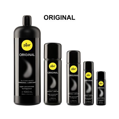 Універсальний лубрикант на силіконовій основі pjur Original 500 мл, 2 в 1, для сексу та масажу