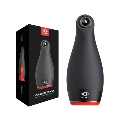 Мастурбатор Otouch Pleasure Engine, 7 режимов вибрации, 5 режимов фрикций, подогрев, джойстик