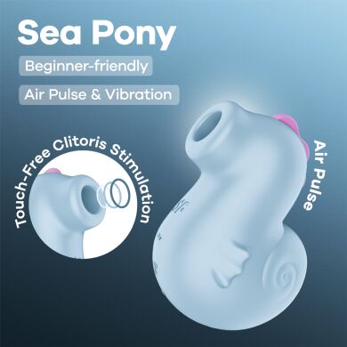 Вакуумный клиторальный стимулятор Satisfyer Sea Pony