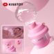 Вакуумный стимулятор-брелок KISSTOY Kiss Pods, 5 уровней интенсивности + Turbo-режим, 2 насадки