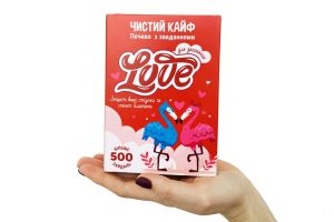 Солодощі до пестощів: Печенюшки із завданнями Чистий Кайф LOVE українською мовою