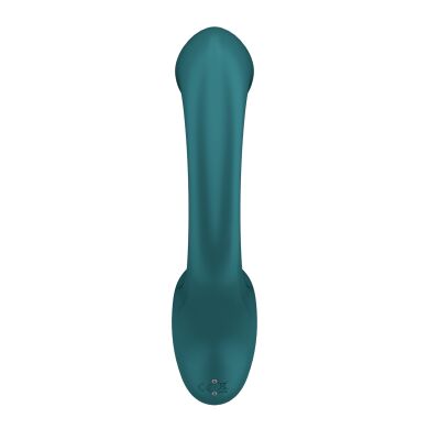 Вагинально-клиторальный вибратор Satisfyer G for Goddess 2 Bottle Green, 2 мотора