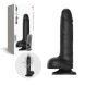 Фалоімітатор з вібрацією і ротацією Strap-On-Me Rotating & Vibrating Realistic Dildo - L - Black