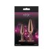Набор анальных пробок NS Novelties Rear Assets - Tapered Trainer Kit - Rose Gold - Pink