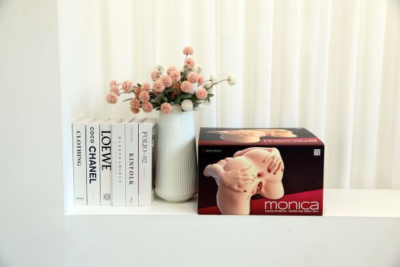 Мастурбатор-попа Naked Factory MONICA, вагина + анус, 2 канала, очень реалистичный, сквозной