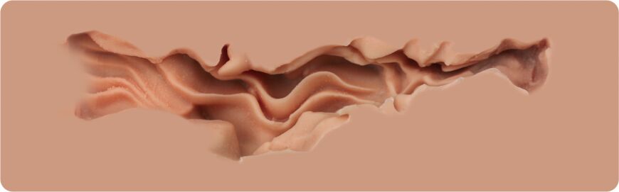 Мастурбатор-попа Naked Factory MONICA, вагина + анус, 2 канала, очень реалистичный, сквозной