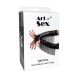 Виниловые митенки Art of Sex - Lerona, размер M, цвет черный, Черный