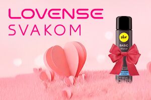 Продовжуємо акцію! Даруємо в подарунок pjur Basic 100 мл до іграшок SVAKOM та LOVENSE до 16 лютого!