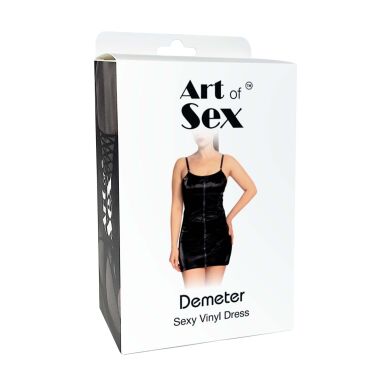 Лакована сукня Art of Sex - Demeter, колір червоний, розмір XL, Красный