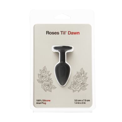 Анальная пробка BMS Roses Til’ Dawn Silicone Anal Plug Small