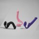 Безремневой страпон Strap-On-Me Rose M, полностью регулируемый, диаметр 3,3см