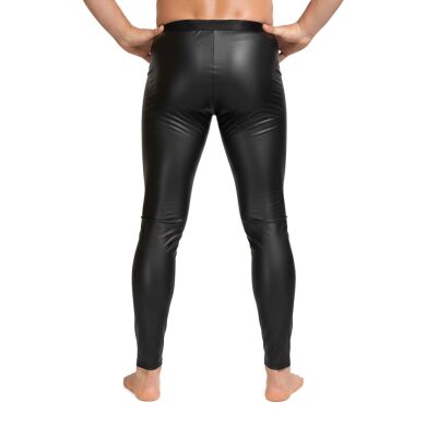 Мужские леггинсы Art of Sex - Matthias, цвет черный  с матовым эффектом, размер S, Черный