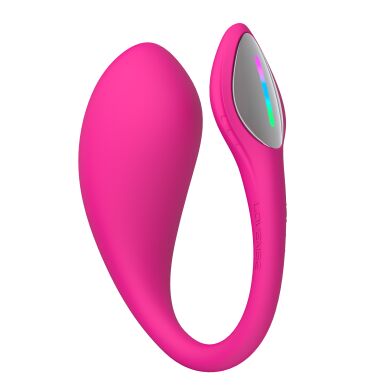 Смарт-віброяйце Lovense Lush 4, дуже потужне, швидке заряджання, LED-підсвічування
