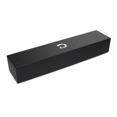 Преміальний вібромасажер DOXY Die Cast матово-чорний, з покриттям із 24-каратного золота