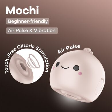 Вакуумный клиторальный стимулятор Satisfyer Mochi Beige