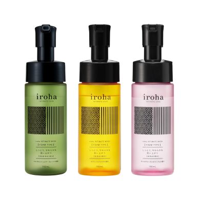 Пена для интимного ухода Iroha Intimate Wash Foam Type Damask Rose and Geranium 150 мл